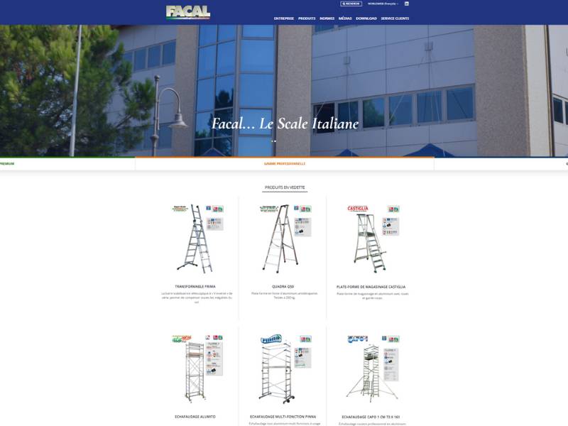 Facal – La performance italienne au service des professionnels Facal – La performance italienne au service des professionnels